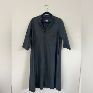 Labo Art cotton poplin midi dress